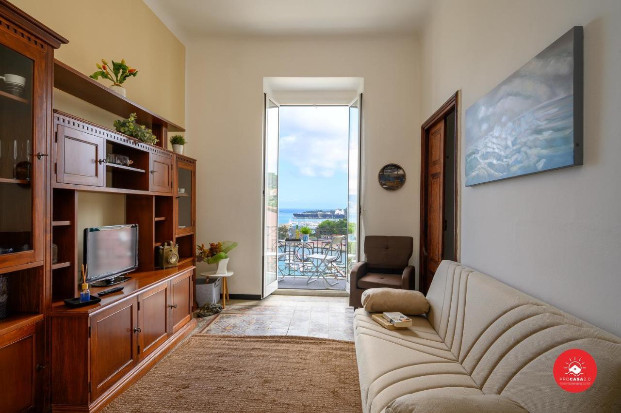 Sea View Escape La Spezia - Cadimare Apartment Bagian luar foto