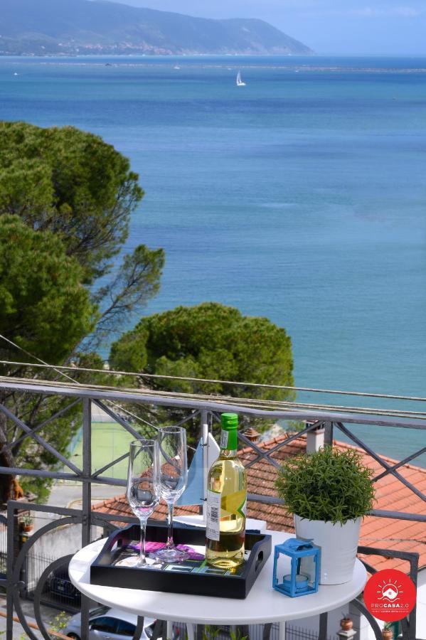 Sea View Escape La Spezia - Cadimare Apartment Bagian luar foto